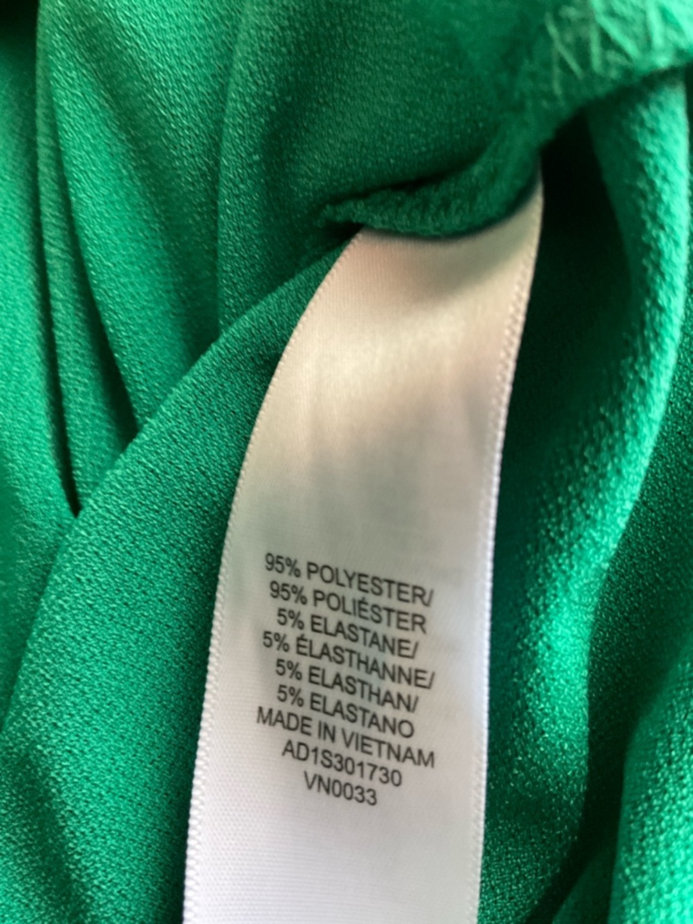 Adrianna Papell Women's Double Flutter Green Solid Office Wear Top Size XL NWT - Picture 5 of 10